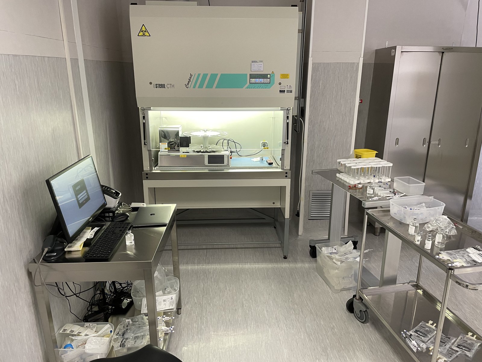 ChemoMaker+ installed in pharmacy aseptic unit