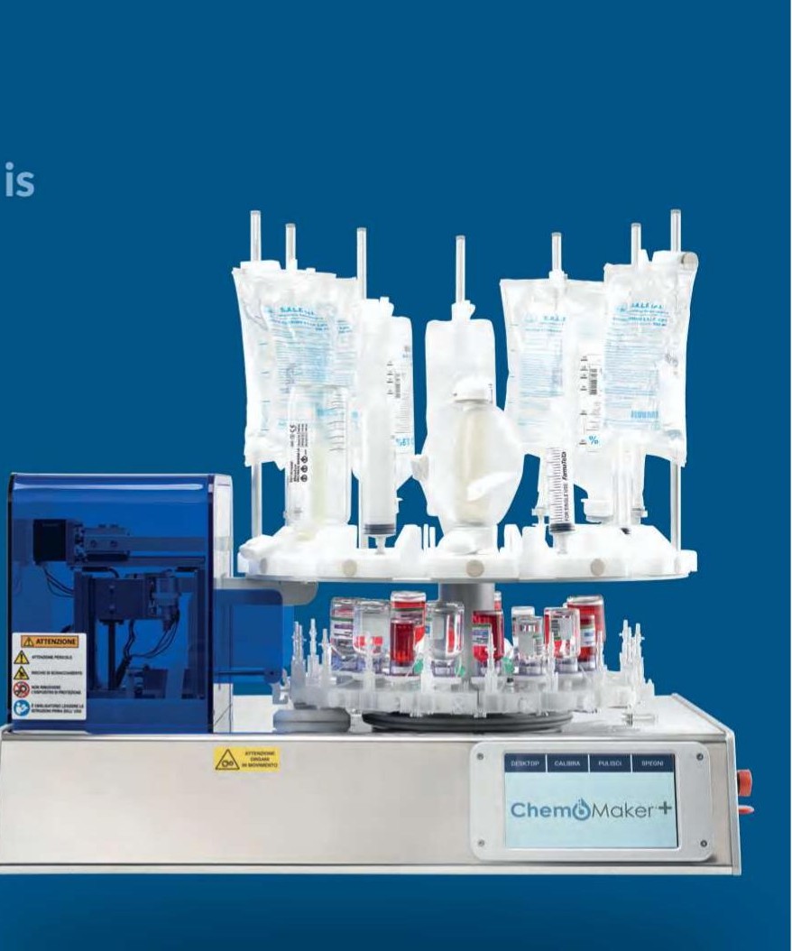 ChemoMaker+ machine in operation